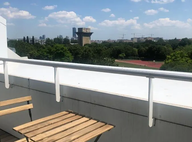 Augartenblick Penthaus 17 - Blick zum Riesenrad