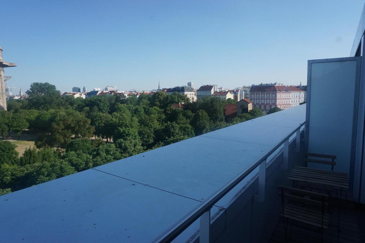 Apartment Augartenblick Penthaus 17 - Blick Zum Riesenrad Wien